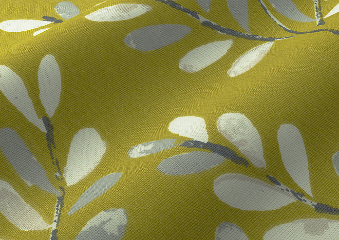 Scandi Sprig, Kiwi - Made to Measure Curtains - Image 4